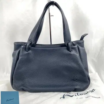 미사용 Kitamura 키타무라 토트백 핸드백 가죽 부대