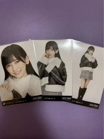 노기자카46 브로마이드 이케다 에레나 숏코트 3종 컴프 교토 펄스 플라자