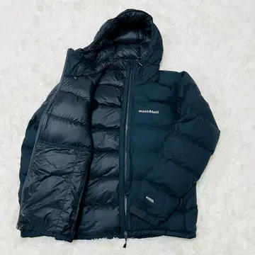 몽벨 퍼마프로스트 라이트 다운 파카 M 블랙 스태프백 없음 경량