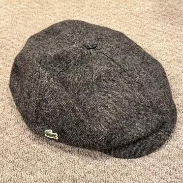 [ 상태 좋음 ] LACOSTE 라코스테 헌팅 모자 그레이 57.5cm