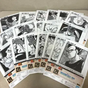 제일복권 드래곤볼 40th G상 코믹스 클리어 파일 18종 세트