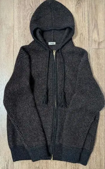 유나이티드 애로우즈 camoshita 집업 후드티 모헤어 48