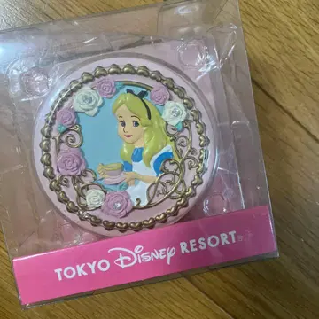 디즈니 앨리스 소품함 핑크