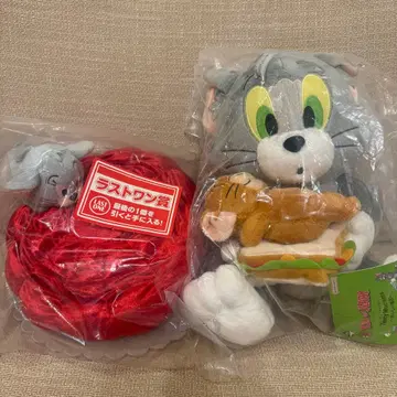 제일복권 톰과 제리 B상 라스트 원상 2종 세트 봉제 인형