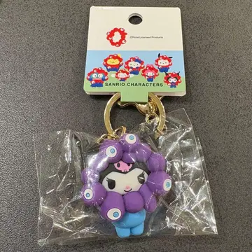 만박 산리오 먁먁 입체 마스코트 키링 파스텔 쿠로미