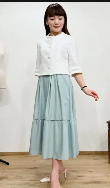 매그놀리아 컬렉션 모치즈키 준코 선생님 개더 스커트