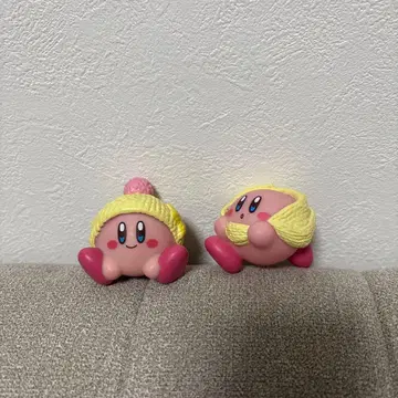 커비 이츠데모 피규어 2체 세트