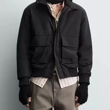 ZARA 발수 가공 퍼프 자켓 5320/715/800