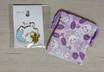 치이카와 모몽가 브로치 & 복조리