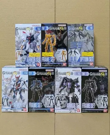 기동전사 건담 G 프레임 FA 08 전 7종