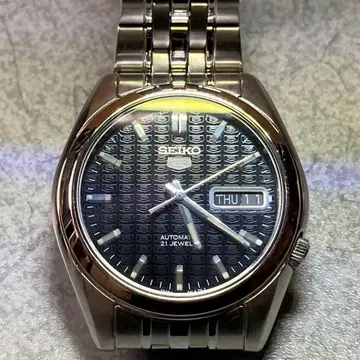 세이코5 7S26-01VO 자동 와인딩 세이코 남성용 손목시계