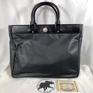 새상품급 HUNTING WORLD 헌팅월드 토트백 바츄