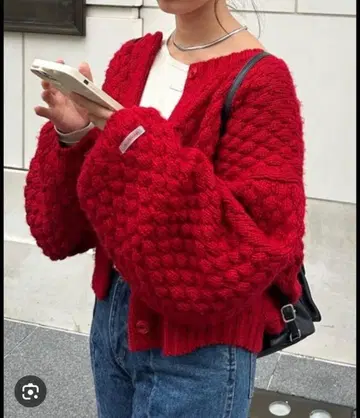 [ 올해 인기 No.1 니트! 5색 전개 ] 포포니트 가디건