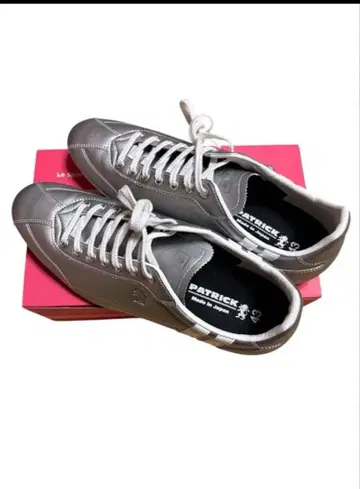 PATRICK 실버 스니커즈 43