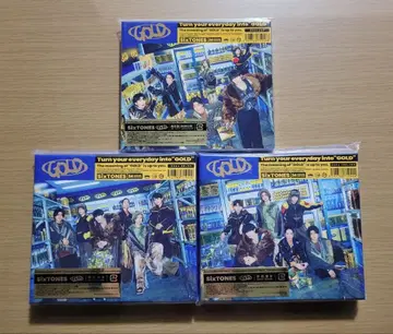 SixTONES GOLD 3 형태 CD BluRay