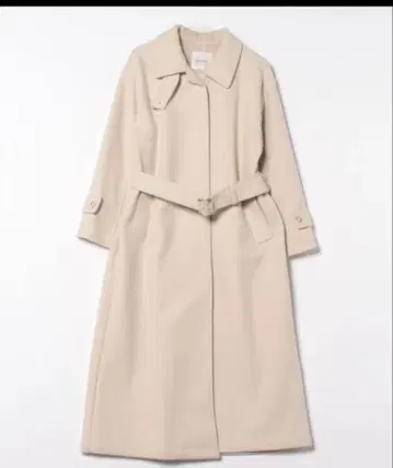 [ 새상품급 ] 러그나무 문 스테인 컬러 롱 코트 S