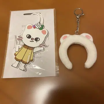 스트레이 키즈 현진 러기지 택, 지니렛 키링