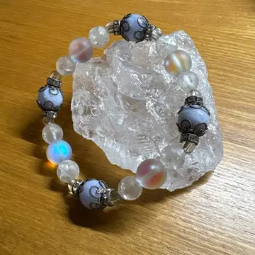 블루 레이스 마노 디자인 블레스