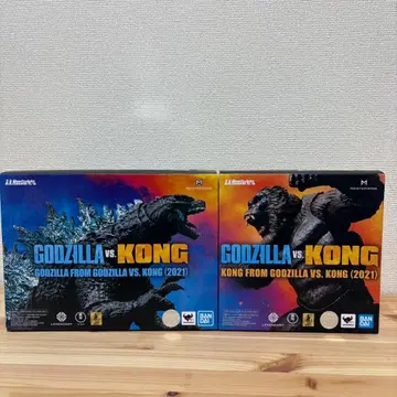 고질라 vs 콩 피규어 세트 (2021)