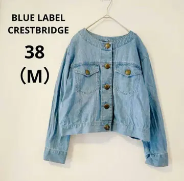 BLUE LABEL CRESTBRIDGE 블루 레이블 데님 자켓 리본