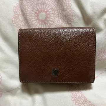 CONCRETE 브라운 3단 폴더형 지갑