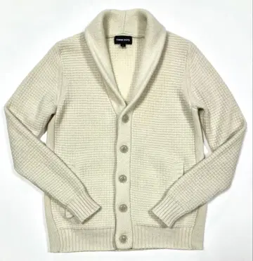 새상품급 [ THREE DOTS ] 캐시미어 혼방 숄카라 니트 자켓 M