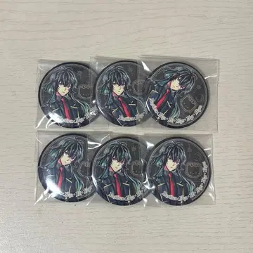 악마 집사와 검은 고양이 아쿠네코 바스틴 캔뱃지 산리오