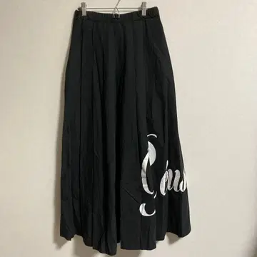 블랙 롱 스커트