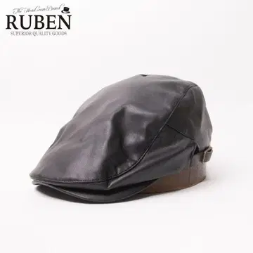 새상품 RUBEN 루벤 에코 가죽 헌팅 프리 사이즈 블랙