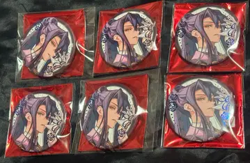 오토후유 츠바키라이 캔뱃지 6개 세트