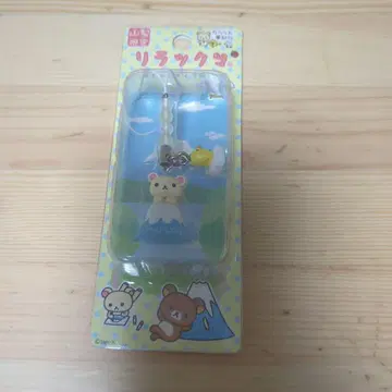 야마나시 한정판 후지산과 코리락쿠마 스트랩