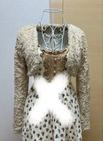 LIZ LISA 볼레로 베이지 공주풍 y2k 모리걸 원피스