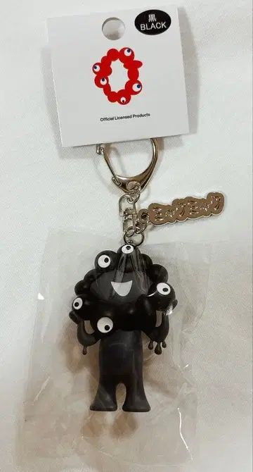 블랙 미야쿠미야쿠 명찰 포함 키링 입체 PVC 키링