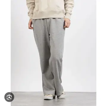 운모앤딜 스웨트 팬츠 새상품 그레이