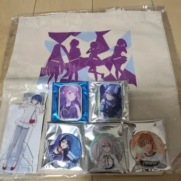 프로세카 백 아크릴 스탠드 캔뱃지 묶음 판매