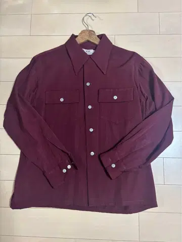 1940s 레이온 개버딘 L/S shirt