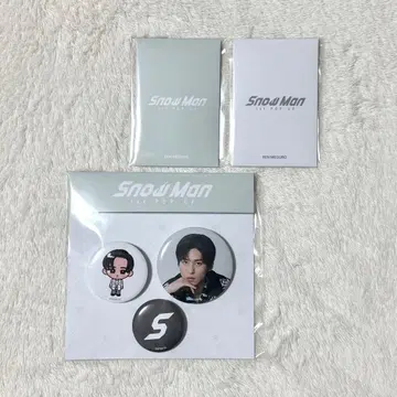 Snow Man 1st POPUP 한국 메구로 렌 세트