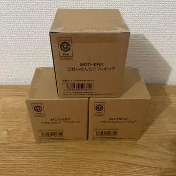 미개봉 새상품 호보니치 MOTHER2 도세이산 미니 피규어 3개 세트