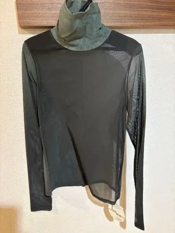 그린 하이넥 메쉬 튤 LASUD ACTIVE