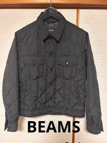 BEAMS / 퀼트 퀼팅 자켓