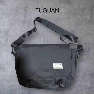 TUGUAN 숄더백 크로스 메신저백 블랙