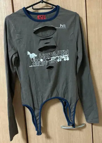 heaven by marc jacobs 그레이 긴팔 티셔츠 데프트톤즈