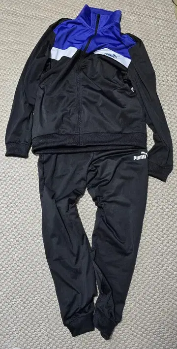 Puma 저리 세트 블랙/파랑