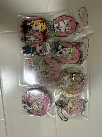 귀멸의 칼날 칸로지 미츠리 굿즈 세트