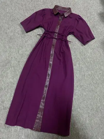 Lily Brown 퍼플 원피스