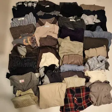 여성용 묶음 판매 의류 40점