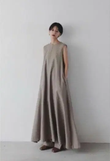 클라네 롱 원피스 블랙