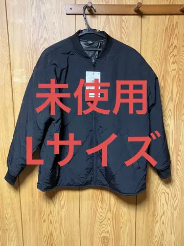 워크맨 안감 알루미늄 퀼팅 자켓 블랙