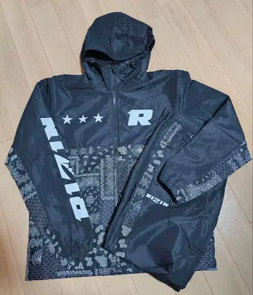 RIZIN PRACTICE SET UP 블랙 페이즐리 L 새상품