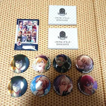 새상품 아이들리시 세븐 캔뱃지&클리어 카드 세트 묶음 판매